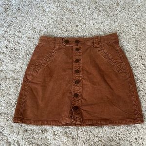 American eagle corduroy skirt
